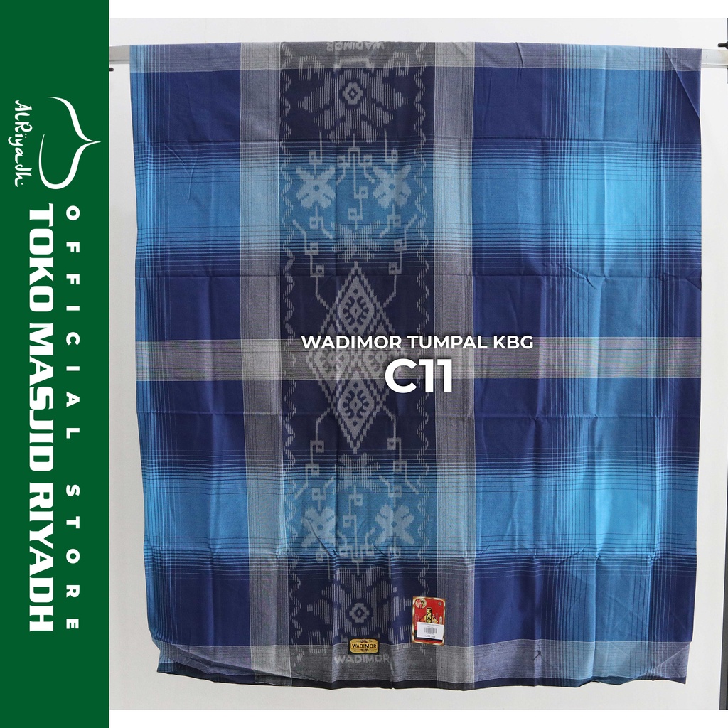 Sarung Wadimor Motif Tumpal Kembang