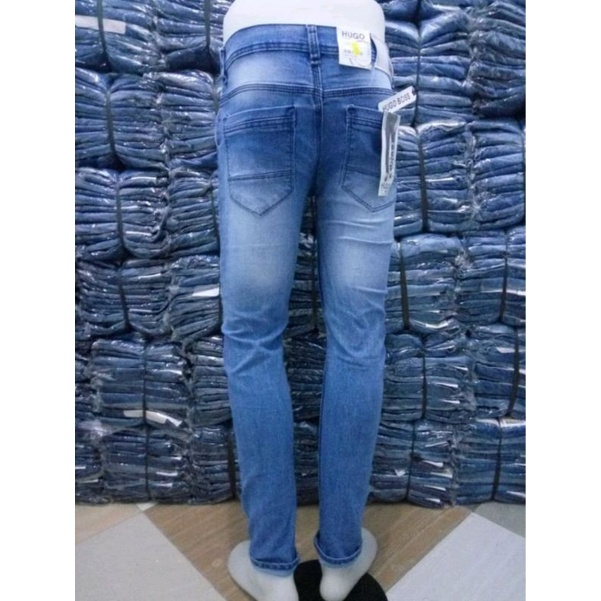 Celana Panjang Jeans Pria Skinny Fit Celana Jeans Pensil Stret Pria Celana Panjang Jeans Pria Promo Murah