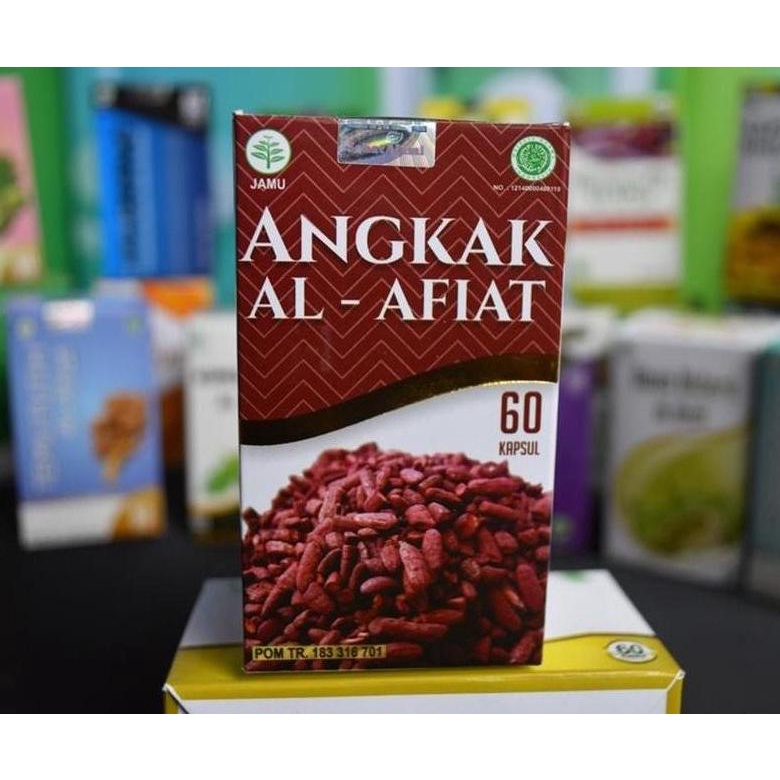 Angkak Kapsul ,Angkak Merah obat demam berdarah,Angkak beras merah,angkak kapsul al afiat
