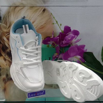Laviola Sepatu Sneakers 2746 Biru dan Pink