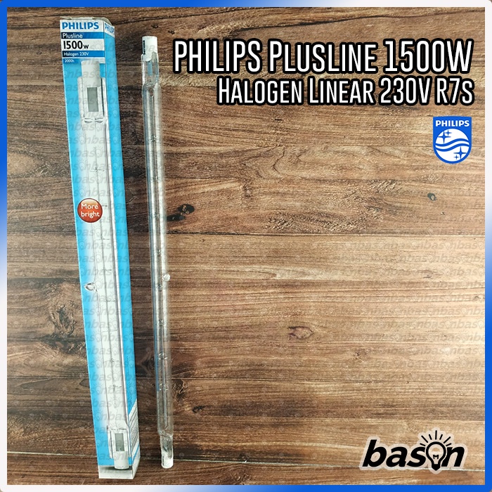 Philips Plusline L 1500W R7s 230V - Halogen linear lamps