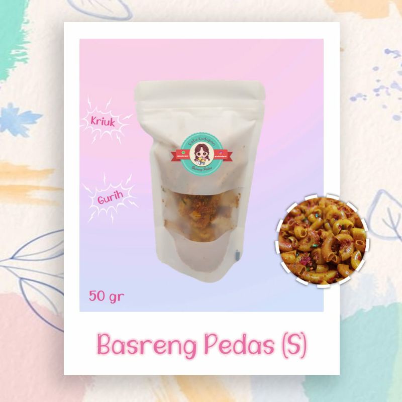 

Basreng Pedas Kriuk size kecil