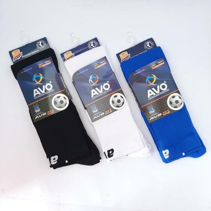 Kaos Kaki Bola Avo Panjang Diatas Lutut, Kaos Kaki Anti Slip & Sambung