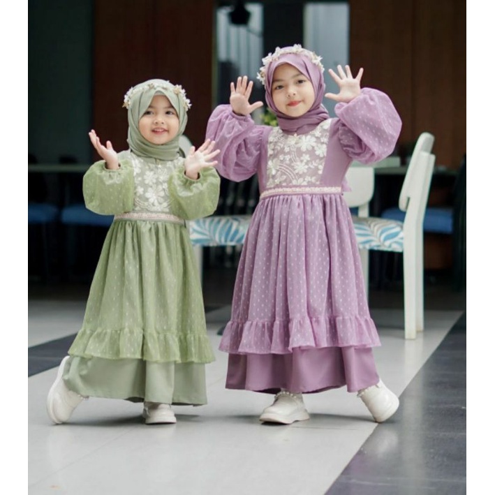 gamis anak/dress anak/gamis couple