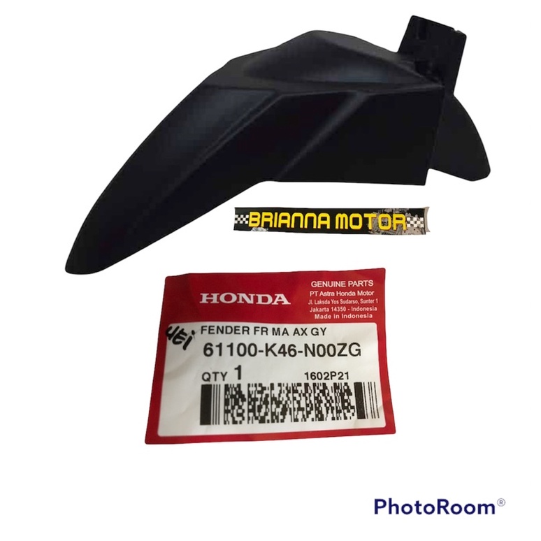 SLEBOR DEPAN VARIO 110 ESP GREY DOF ORI HONDA 61100 K46 N00ZG