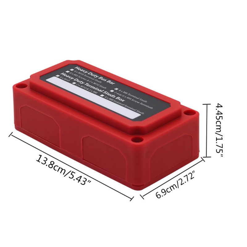 Cre Busbar Board Tegangan Tinggi 300A Untuk Amplifier Power Case Mobil