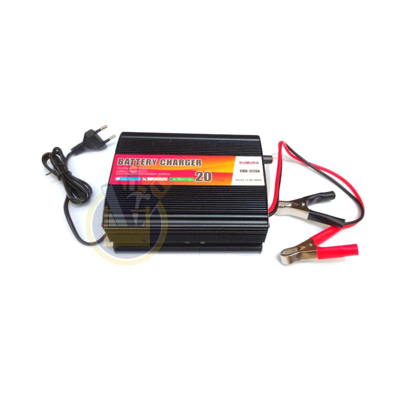 Charger Aki 1220A 20Amps  SUMURA Charger Inverter 1220A 20Amps  Battery Charger Accu 1220 A Baterai Charger