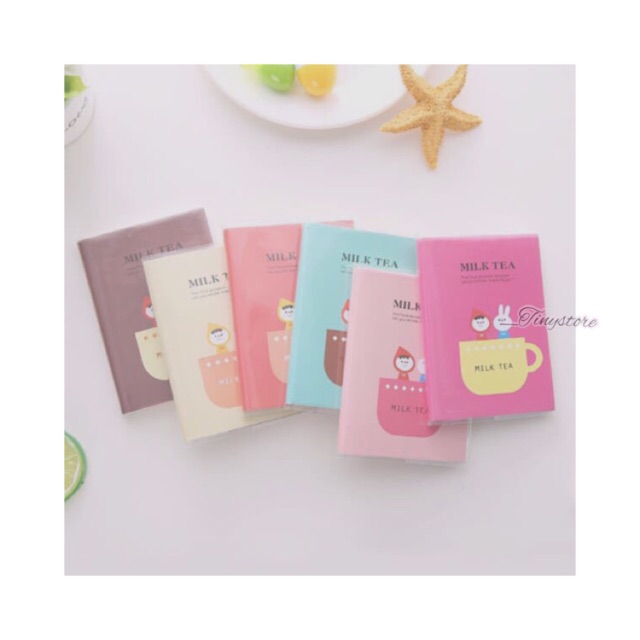 

[ _TINYSTORE ] BUKU MILK TEA CATATAN KECIL MINI NOTEBOOK CARTOON MURAH