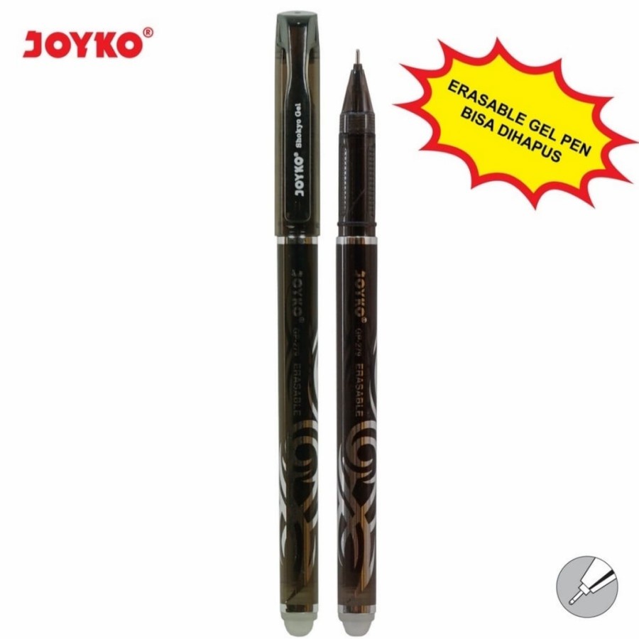 COD ERASABLE GEL PEN JOYKO GP-279 SHOKYO 0.5 mm | PENA JEL BISA DIHAPUS | PULPEN GEL BISA DIHAPUS 0.5 mm / ERASABLE GEL PEN JOYKO GP-279 SHOKYO PENA JEL BISA DIHAPUS 0.5 mm / Pen Joyko Erasable Pulpen Bisa Dihapus Gel Pen GP - 279 0,5 MM Unik