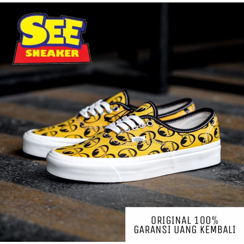 VANS X MOONEYES AUTHENTIC 44dx ANAHEIM YELLOW