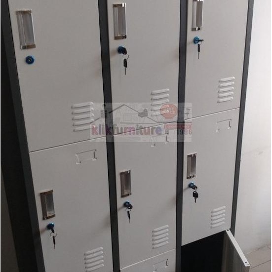 

BANTING HARGA Lemari Loker Locker Cabinet Pintu Besi 9 Pintu LK 09