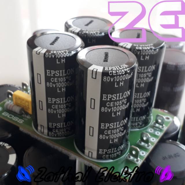 PSU 4 Elco Epsilon 10000uf 80V