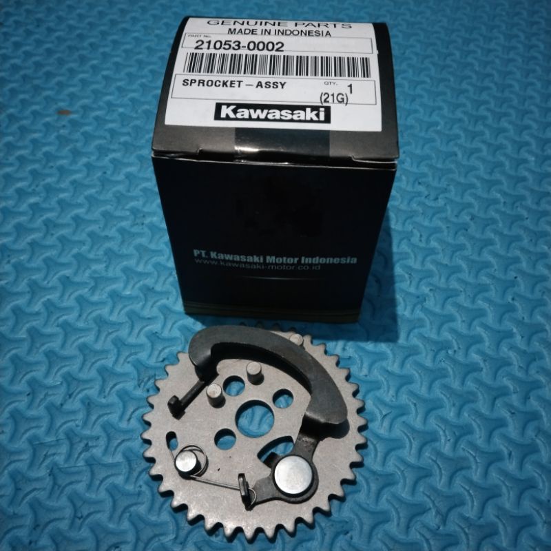 gear gigi sentrik rantai keteng zx 130 original Kawasaki 21053-0002