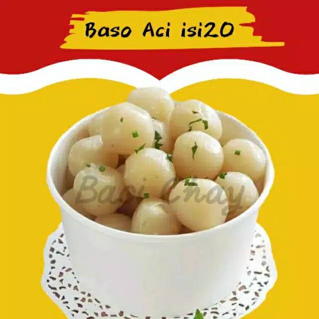 

(Harga Promo) Baso Aci Isi 20