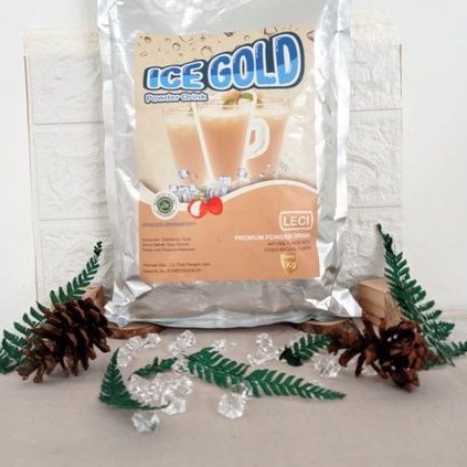 

Powder Drink Premium Ice Gold Mix Rasa Leci 1 Kg