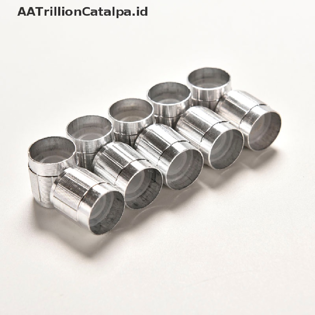 Aatrillioncatalpa 10PCS Knob Switch Putar Kontrol Volume Bahan Aluminum Ukuran 6mm