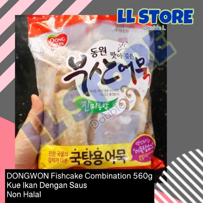 

DONGWON Fish Cake Combination 560g Odeng Oden Eomuk Saus Bumbu