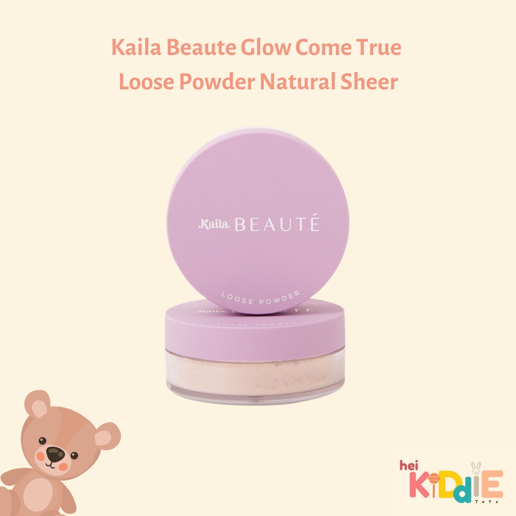 Kaila Beaute Glow Come True Loose Powder Natural Sheer