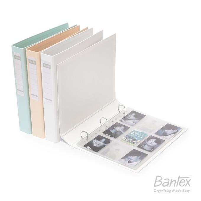 

(((BISA COD))) Bantex Photocard A4 3 Ring Binder Sleeve Pocket Tropica Aqua #8312P PROMOKode 1820