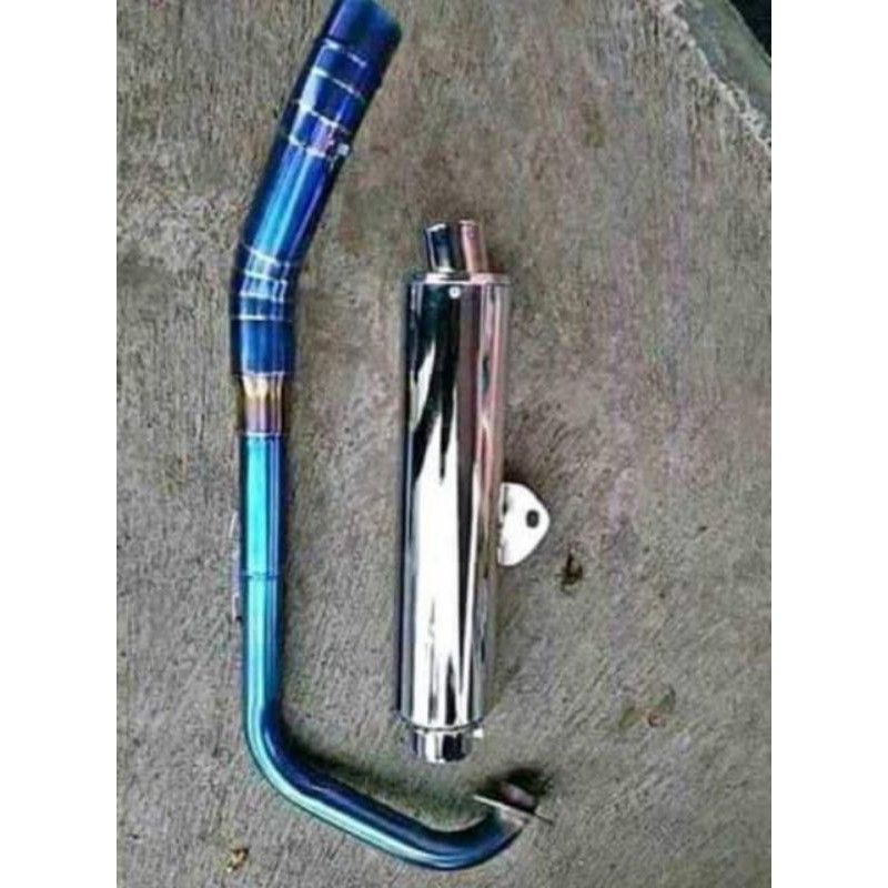 KNALPOT CKD IMI STANDAR LEHER BLUEMOON SUARA GARING BUAT MOTOR CBR VIXION SONIC MX DLL