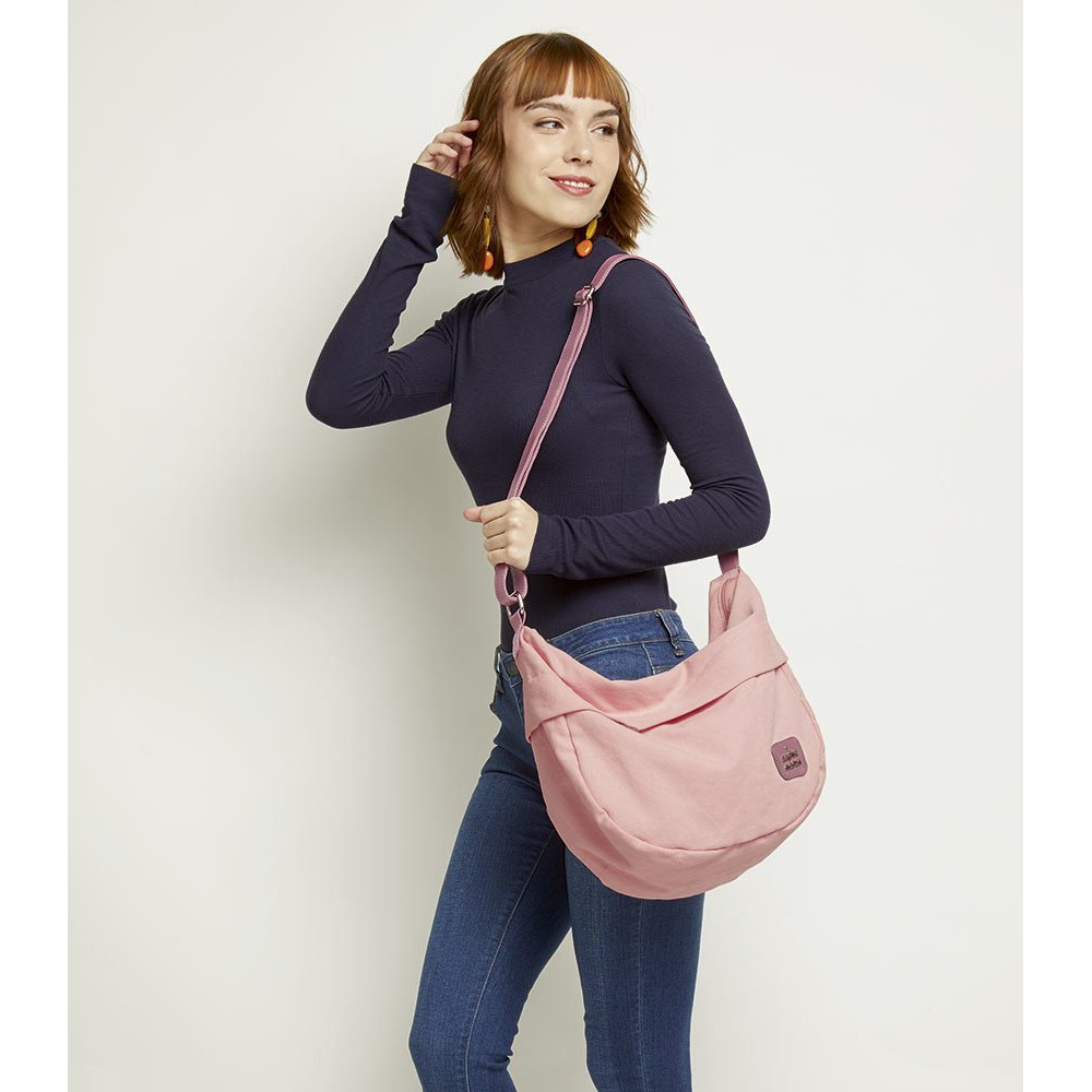 TAS SOPHIE MARTIN LISETTE PINK T5968P3 IMPORT KOREA CANVAS ORI REG1910 DISKON MEMBER PROMO TERMURAH