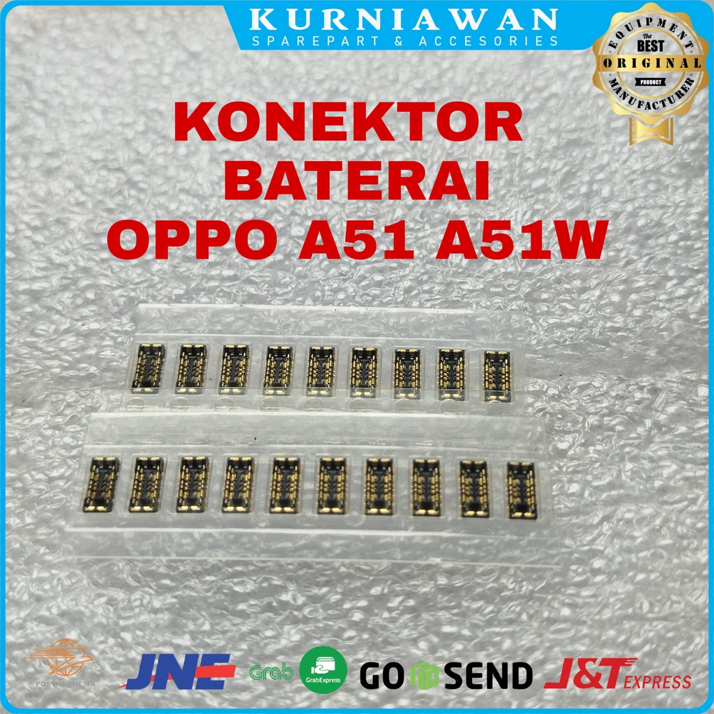 Konektor Baterai Oppo A51 A51W Connector Batre