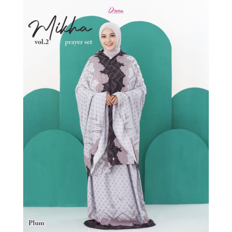 mukena 2 in 1, Mikha prayer set by D'zeera