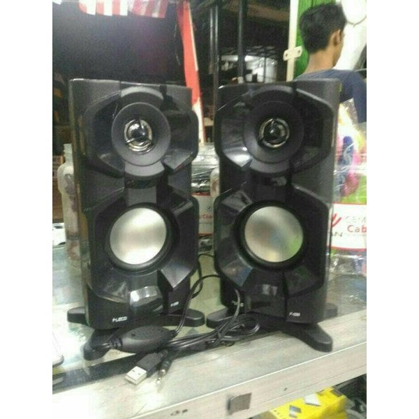 PRODUK BAGUS Speaker Fleco f-026 - speaker komputer - speaker hp - speaker laptop notebook Fleco