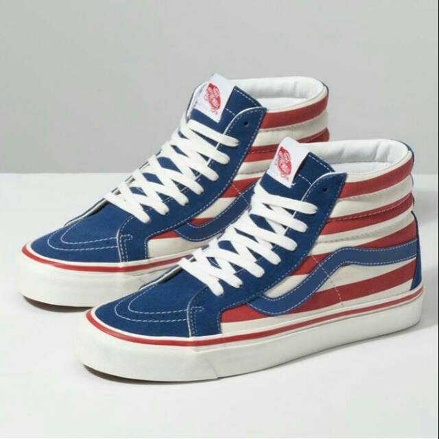Vans SK8 38 DX Anaheim 'USA Stripe'