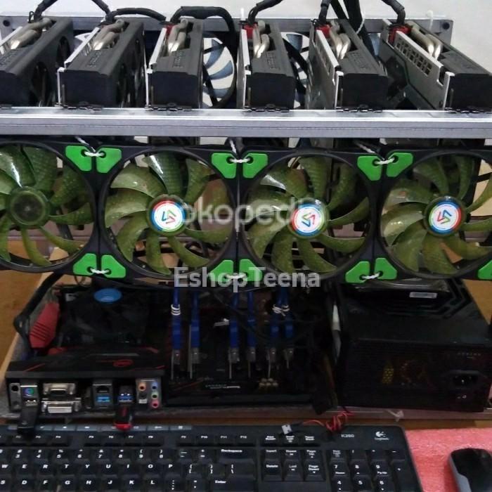 Rig Mining (rak menambang) Crypto 4 VGA