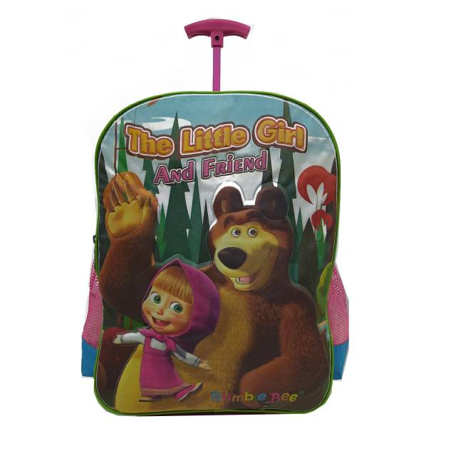 Tas ransel sekolah trolly anak bumbelbee by season character marsa