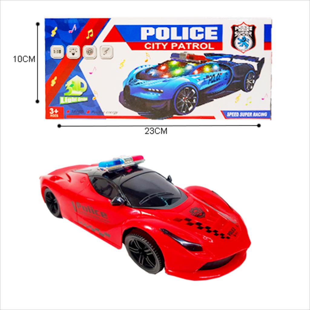 Mainan Anak Mobil-mobilan  Polisi City Patrol/ Mainan Mobil Anak Musik 5518