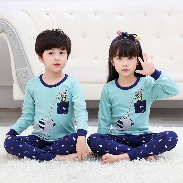 Setelan Piyama Anak Perempuan Laki Laki / Baju Tidur Anak