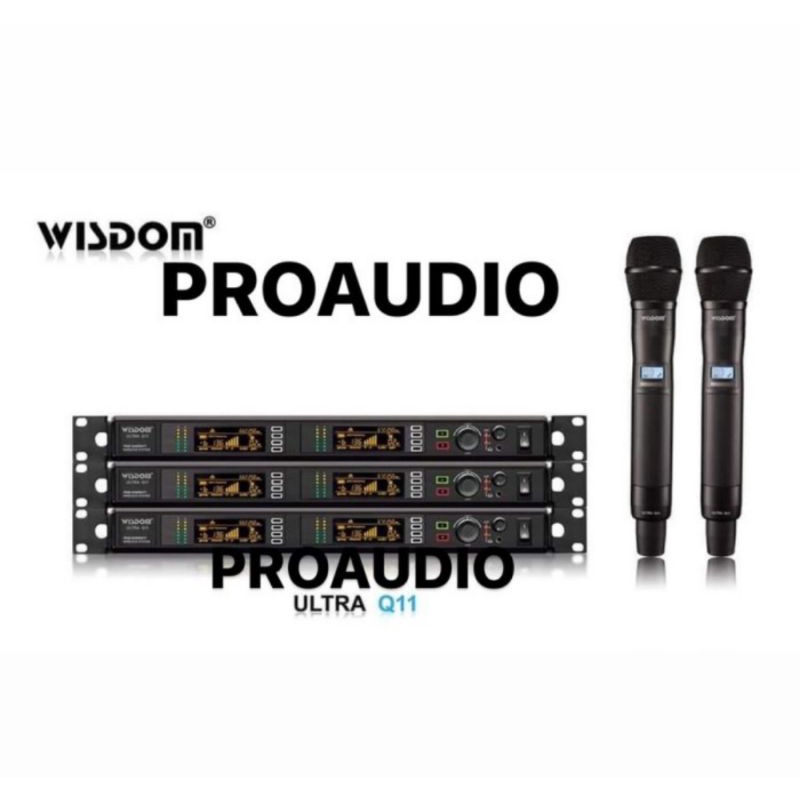 Mic wireless Wisdom Ultra Q11 Q11 Garansi 1 Tahun Wisdom Original