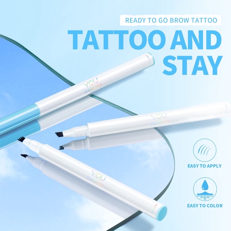 Colorland Ready To Go Brow Tattoo / Eyebrow Tattoo / Eyebrow Tato / Brow Tattoo