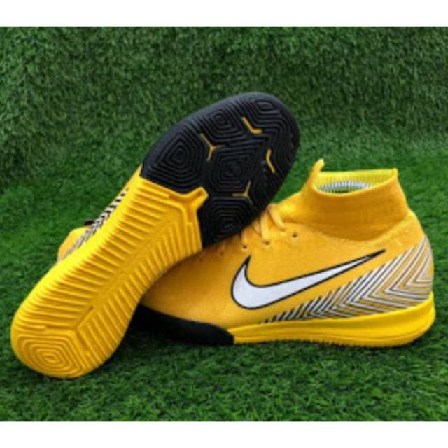 Sepatu Futsal Nike Mercurial Superfly VI Academy Neymar IC - Amarillo