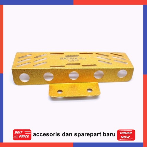 COVER RADIATOR SATRIA FU VARIASI WARNA GOLD SPAREPART MOTOR RACING KA0