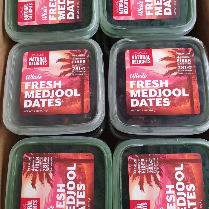 

Kurma Korma Medjool Natural Delights California USA Premium Dates 907g