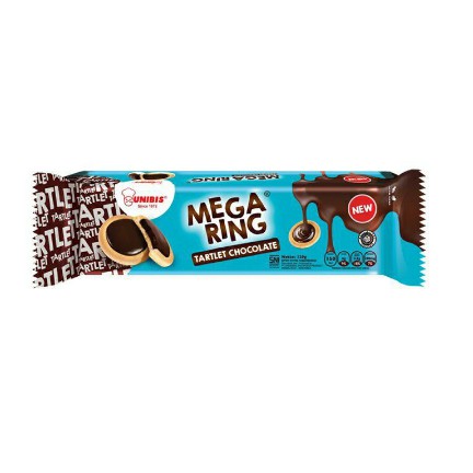 

Unibis Mega Ring Tartlet Chocolate 120gr/Biskuit Coklat