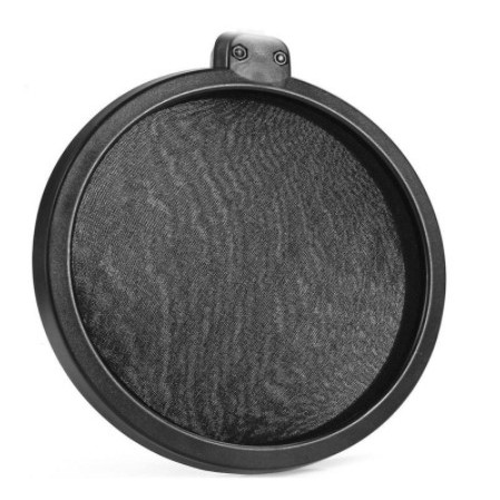 [MUSIC] -  TaffSTUDIO Pop Shield Filter Mikrofon Dual Layer BOP - MPF-6 - Black