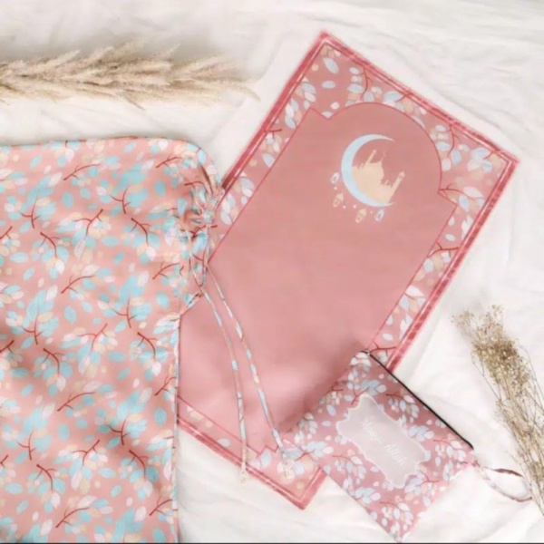 FULL SET SAJADAH ALINA SERIES MUKENA  MUKENA FAHIJABLOVE - salem All Size Murah