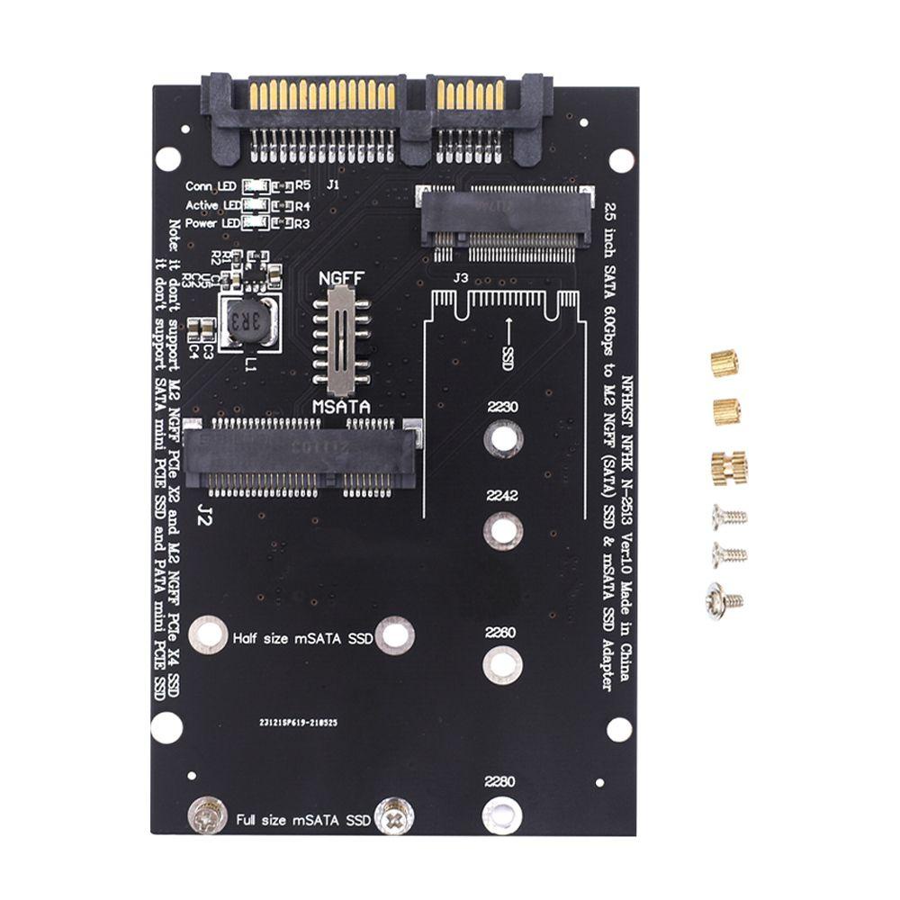 Plat Adaptor Atas 6.0Gbps Adapter Board 2.5 inch Converter Card