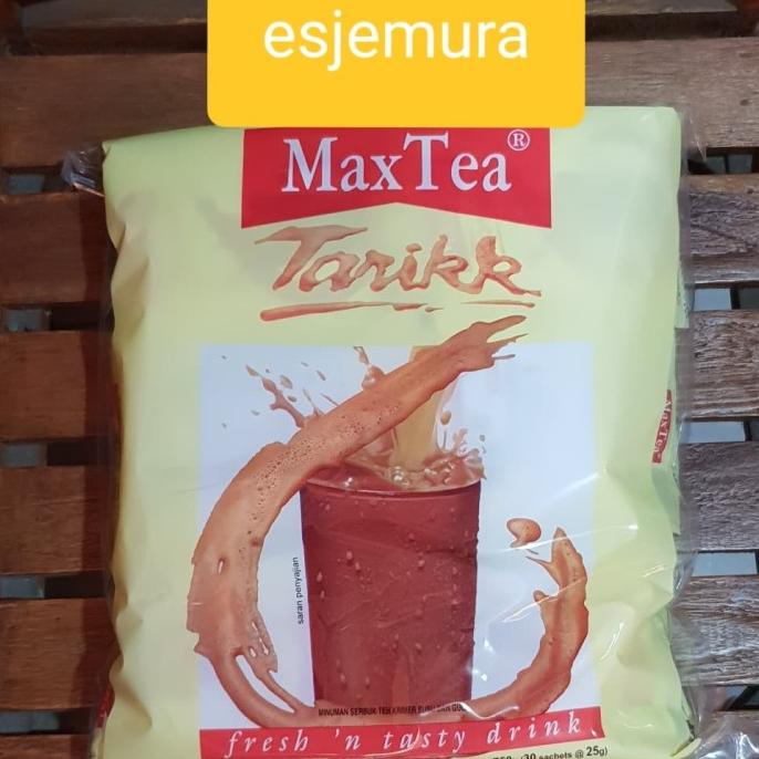 

(BISA COD) Max Tea / Teh Tarik (pack 30's) BERMUTU Kode 1249