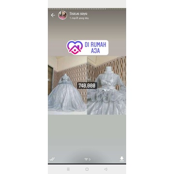 Baju pengantin.  Gown pengantin hits. Gown viral