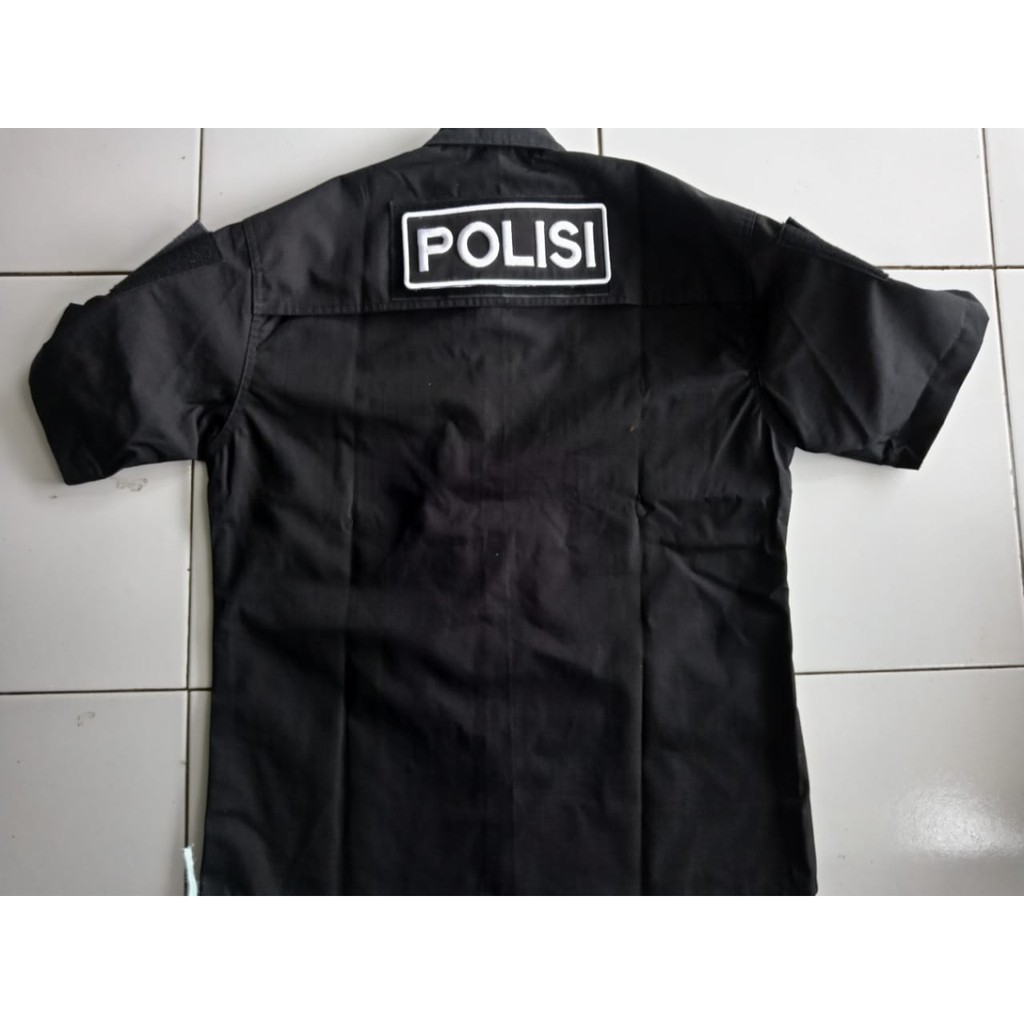 kemeja pendek/pdh tactical reskrim/umum custom/pesanan khusus