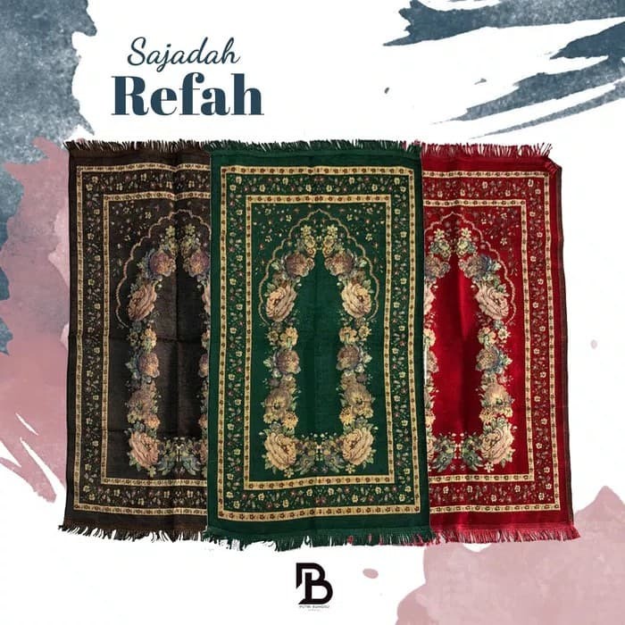 sajadah refa flora new 110x70