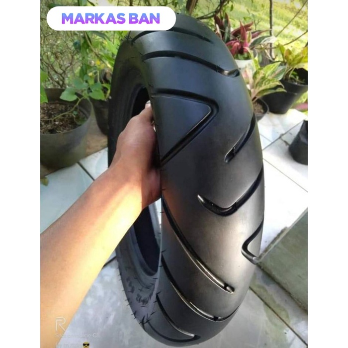 BAN MOTOR SCOOPY RING 12 TUBLESS (Second) - DEPAN