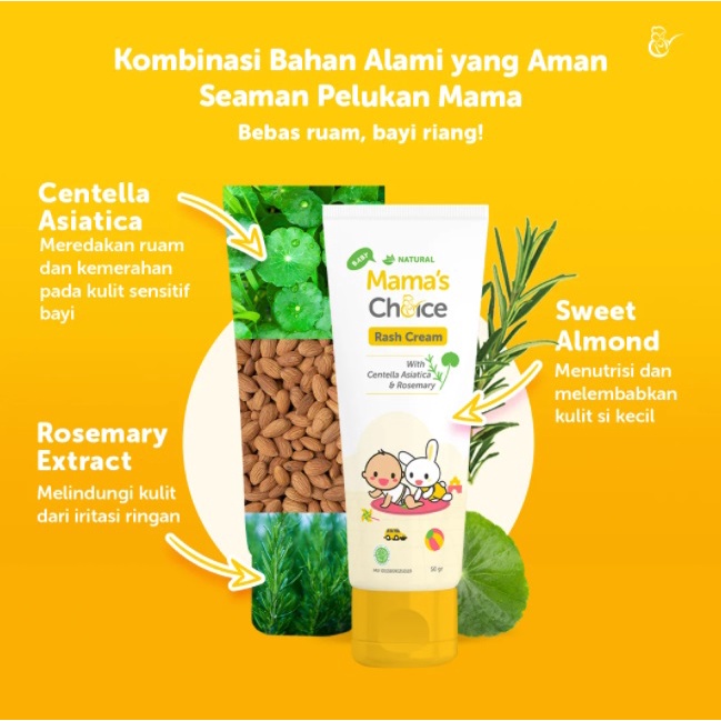 Mama's Choice Baby Rash Cream 50gr