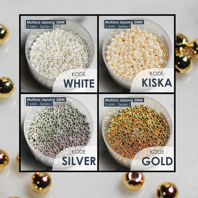 "\"\"\"\] Monte Manik Payet Mote Beads Borci Mutiara Jepang 3mm Import Murah 1