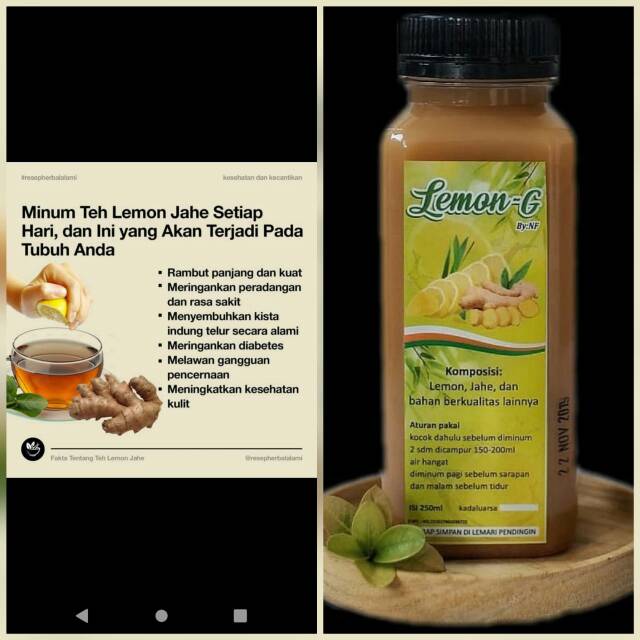 

MINUMAN DIET LEMON-G
